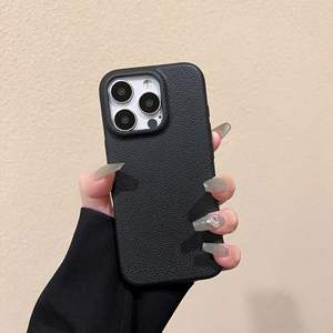 Nouvelle coque en cuir style Instagram pour iPhone 15 Pro Max, également compatible avec les modèles 16, 12 Pro et 14 (modèles souples) - Product Image 6