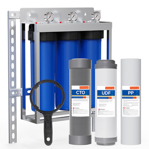 Filtro de Agua Completo Australiano con Descuento por Volumen, Filtro Big Blue de 3 Etapas y 20 Pulgadas para Casas de Campo, Uso Comercial y Doméstico, Manual - Product Image 2