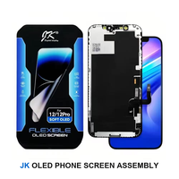 Perakitan Layar OLED Fleksibel JK ZR-005 untuk iPhone 11 Pro Max 12 Pro Max 13 Pro 14 Pro Max 15 Pro Max 16 Pro