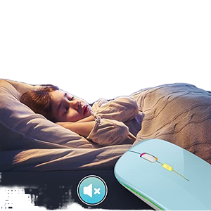 Ratón Inalámbrico Bluetooth para Oficina con Interfaz USB, Mini Ratón Láser Inalámbrico 2.4G para Juegos, el Más Vendido, para Apple MacBook Pro - Product Image 3