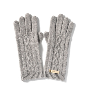 Manoplas de Lujo para Mujer, Color Caqui, Invierno, Sin Dedos, Ecológicas, <span class=keywords><strong>100</strong></span>% Lana Cachemira, Tejidas, Cálidas, Cómodas, de Alta Calidad - Product Image 6