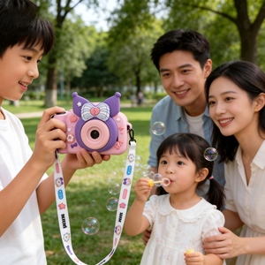 Caméra multifonctionnelle DLC pour adolescents, double caméra HD, coque de protection de dessin animé, longue autonomie, cadeau éducatif idéal pour les enfants - Product Image 2