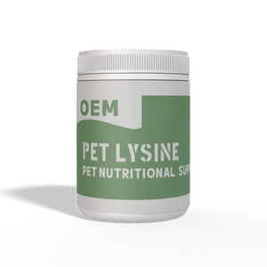 OEM/ODM poudre de lysine nutritionnelle/friandises pour chiens supplément de soutien du système immunitaire pour chats supplément de soins de santé qui coule - Product Image 1