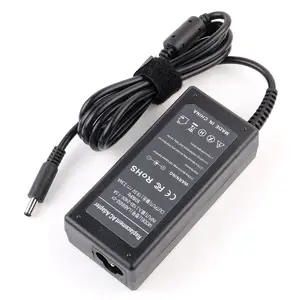 CE Certification Replacement 65W 19.5V 3.34A Laptop Ac Adapter Charger for DELL