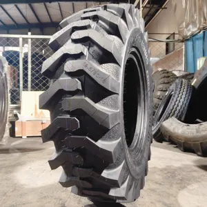 타이어 16.9-24 16.9-28 R4 백호 산업용 로더 타이어 구현