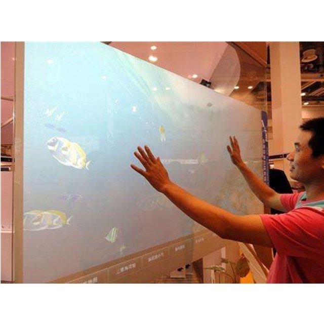 15.6 Inch Interactive USB Touch Foil, Transparent Touch Foil Smart Film Projected Capacitance Touch Foil Technology