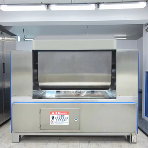 Mezclador de masa al vacío Horizontal automático, amasadora Industrial eléctrica para harina de trigo, maíz y leche, nueva condición - Product Image 6