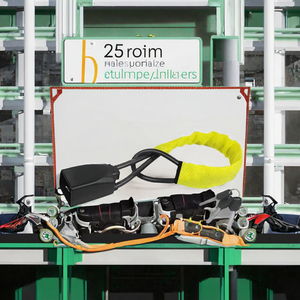 Blocco <span class=keywords><strong>Antifurto</strong></span> a U in Acciaio per Volante Auto con 3 Chiavi e Dispositivo di Blocco Cintura di Sicurezza per Camion, SUV, Furgoni, Camper - Product Image 6