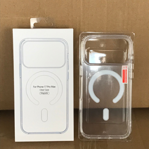 Ốp lưng trong suốt bằng acrylic từ tính cho iPhone 17 Air 16 15 13 14 Plus 17 Pro Max, chống xước cho iPhone 17air 17pro - Product Image 5