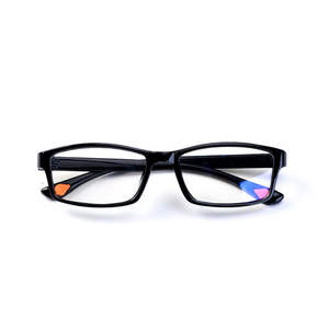 Lunettes de lecture Fire Wolf Star TR90 5106, verres en résine anti-lumière bleue, monture PC unisexe, petit point orange - Product Image 5