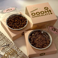 Cajas de regalo para pasteles de postre, juego completo para el té de la tarde, caja de papel para alimentos, caja de embalaje para galletas.