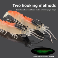 WEIHE 290g Işıklı Kurşun Başlı Ağırlıklı Kalamar Yemi Gerçekçi Yumuşak Plastik Sahte Yem Marlin, Ton Balığı, Mezgit Balığı Açık Deniz Derin Deniz Balıkçılığı için