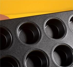 Molde antiadherente para hornear tartas, <span class=keywords><strong>Mini</strong></span> molde para hornear pasteles, 24 pares - Product Image 2