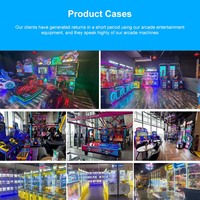 Machine de jeu de réflexe rapide avec vitesse de chute réglable, effets sonores immersifs, affichage numérique et fonctionnement à monnayeur