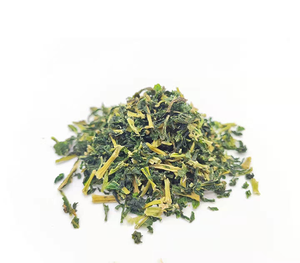 Escamas de verduras secas naturales, tallo de colza verde deshidratado, 100% - Product Image 1