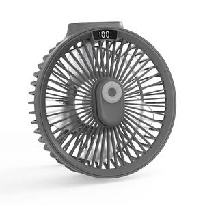 Ventilateur de bureau multifonctionnel, ventilateur de plafond LED rechargeable par USB, ventilateur de camping extérieur - Product Image 2