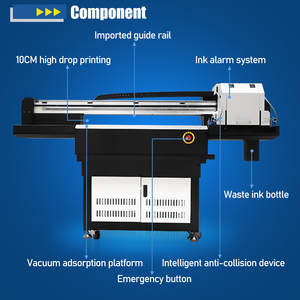 9060 UV Flatbed Printer With 2-3 XP600 Printheads Automatic Media Height Detecting System Souvenir Printing Machine - Product Image 3