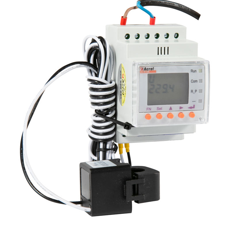 1 Phase Energy Meter ACR10R Solar RS485 Measure 8A Current for PV Solar ...