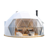 Vente directe fabricant : Tente de camping dôme moderne monocouche durable quatre saisons camouflage pour hôtel, complexe hôtelier et loisirs en extérieur