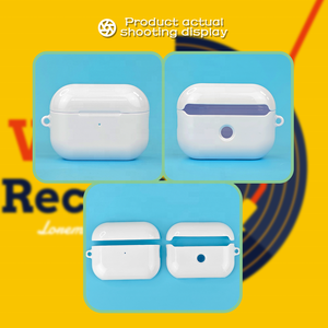 Étui personnalisé Prosub avec logo, vente en gros, étui pour écouteurs en PC enduit par sublimation pour <span class=keywords><strong>Airpods</strong></span> <span class=keywords><strong>Pro</strong></span> 2-4 pièces, accessoire pour écouteurs - Product Image 5
