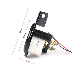 Amperímetro Universal de 12V para Modificación de Automóviles, Suministro Directo de Fábrica, Medidor de Corriente Automotriz Monofásico de 52mm (60-0-60) - Product Image 3