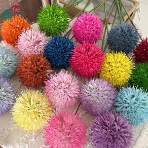 Artificial <b>Flowers</b> Mixed Silk Handmade Spiky <b>Single</b> Stem For Wedding Decoration - Product Image 1