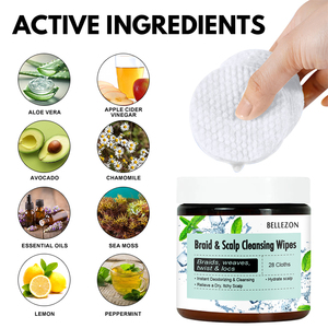 Da đầu chất tẩy rửa loại bỏ sự tích tụ bụi bẩn làm mới tóc rễ da đầu làm sạch miếng đệm mà không cần rửa - Product Image 2