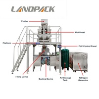 Machine d'emballage automatique multifonctionnelle numérique à 3 côtés de scellage pour sachets de fruits secs et de viande séchée pré-faits