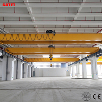 Kran EOT Double Girder Kelas Kerja Berat 20t A5 Sesuai Standar Eropa untuk Pengangkatan Kargo Berat di Gudang