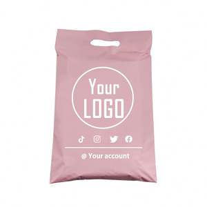 Sac d'expédition en polyéthylène recyclé personnalisé en gros avec poignée épaisse et emballage plastique pour l'expédition par les coursiers, boîte à chaussures - Product Image 6