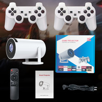 Projecteur de jeu Android 11 LONNST MAX Consoles de jeux vidéo rétro Dual WIFI BT5.4 1280*720P Home Cinema Outdoor Portable Projector