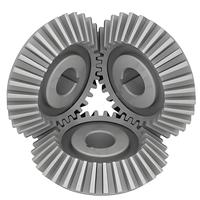 Kits d'engrenages coniques forgés de précision OEM ODM résistants à l'usure 20CrNiMo 316 SS pour machines minières, agricoles et robotiques, marque Jiucheng