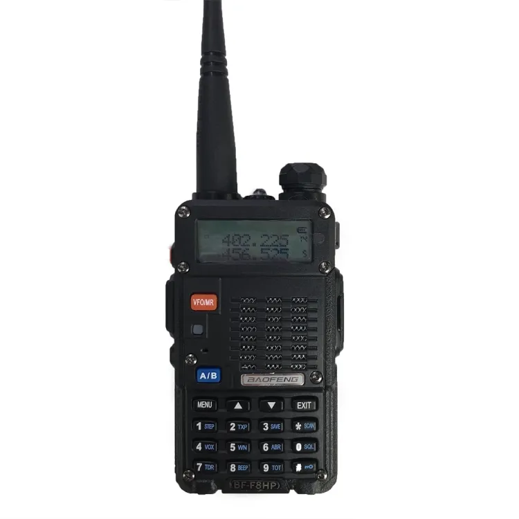 BaoFeng BF-F8HP 8W Dual Band Two-Way Radio VHF UHF De Poche Talkie Walkie US Plug