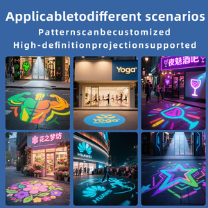 Tùy Chỉnh Gobo Logo Chiếu LED Dấu Hiệu Ngoài Trời Logo Đèn Cửa Ánh Sáng Laser Logo Chiếu Quảng Cáo Chiếu Đèn - Product Image 2