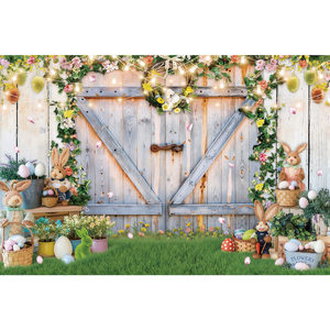 Sfondo Fotografico 'Lui è Risorto' con Croce, Sfondo per Pasqua, Resurrezione di Gesù, Striscione per Festa di Pasqua Personalizzabile - Product Image 5