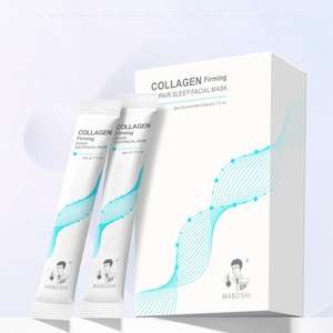 Корейская ночная маска для лица с коллагеном и муцином улитки для восстановления и увлажнения кожи - Product Image 3