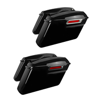 Sacoches rigides pour moto, sacoches latérales avec fermoirs et clés, boîte latérale pour Harley Touring Electra Glide 2014-2024