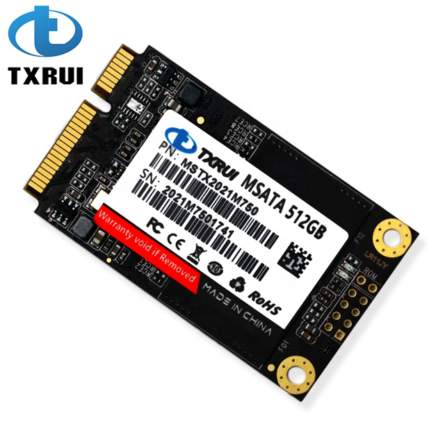 High Performance Solid State Drive MSata 128GB/256GB/512GB SSD for Computer Hardware