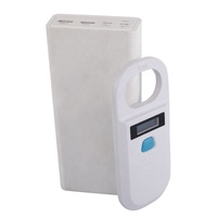 Anicare 134.2Khz แบบพกพาขนาดเล็กมือถือสัตว์ Rfid ID สัตว์เลี้ยงสุนัขสัตว์หู Microchip Rfid Reader Scanner