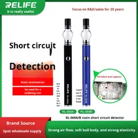 Stylo d'atomisation de colophane RELIFE RL-069A pour la réparation de téléphones portables et d'appareils électroniques, détection de court-circuit, sans fer à souder requis