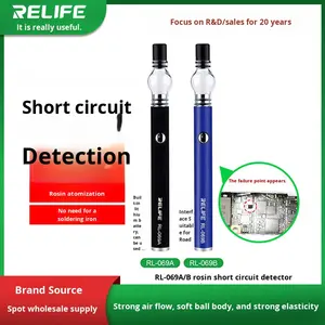 Stylo d'atomisation de colophane RELIFE RL-069A pour la réparation de téléphones portables et d'appareils <span class=keywords><strong>électronique</strong></span>s, détection de court-circuit, sans fer à souder requis - Product Image 1