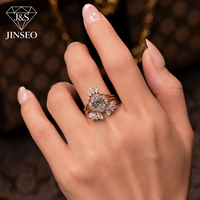Diamant de laboratoire ovale haut de gamme Jinseo Polishing Custom VVS CVD avec certification IGI pour les vendeurs e-commerce