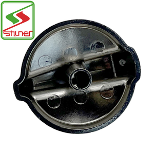 ลูกบิดควบคุมเตาอบเคลือบโครเมียม ABS รุ่น WB03T10325, ลูกบิดเตาแบบแกนรูปตัว D, ลูกบิดเตาแบบเคลือบสีเงิน - Product Image 4