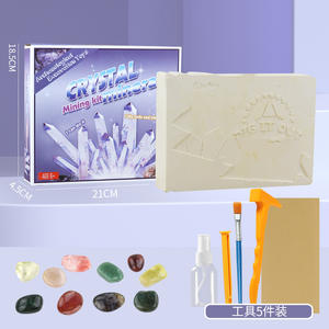 Kinderen Jongens Meisjes Geweldig STEM Wetenschap Cadeau Edelsteen Kristal Stenen Opgravingsset Kristal Kweekset - Product Image 4