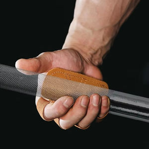 Leather <b>Training</b> <b>Gloves</b> for Gym Workout <b>Weight</b> Lifting Gymnastics Pull-ups with Grip and Palm Protection - Product Image 3