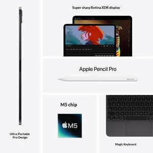 ขายส่ง <span class=keywords><strong>iPad</strong></span> Pro 11 นิ้ว ชิป M5 รุ่นปี 2025 แท็บเล็ตใหม่ รุ่น <span class=keywords><strong>WIFI</strong></span> ความจุหลากหลาย สำหรับธุรกิจ การเรียน และสำนักงาน - Product Image 5