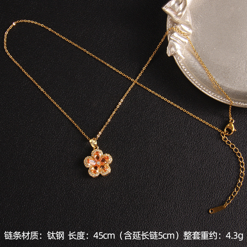 Orange Five-Leaf No. 5
