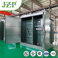 JZP Industriel 400kVA 34.5/0.48kV Triphasé Loop Feed Dead Front Transformateur Pad Pour Réseau Industriel