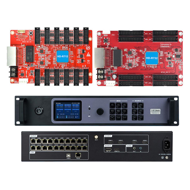 Hot Selling LED Screen Video Processor HD High Definition for Super Large Pixel LED Display Receiving Card