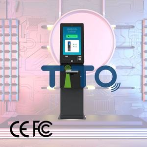Kiosque intelligent de remise de billets avec lecteur de codes QR et NFC, distributeur automatique de billets en libre-service, système <span class=keywords><strong>Android</strong></span>/Windows personnalisable - Product Image 1
